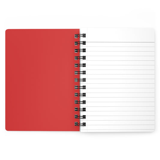 True Red Spiral Lined Notebook 150 Page Journal | Coordinated Collection