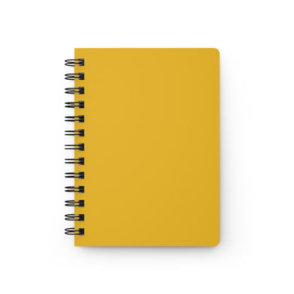 Honey Yellow Spiral Lined Notebook 150 Page Journal | Coordinated Collection