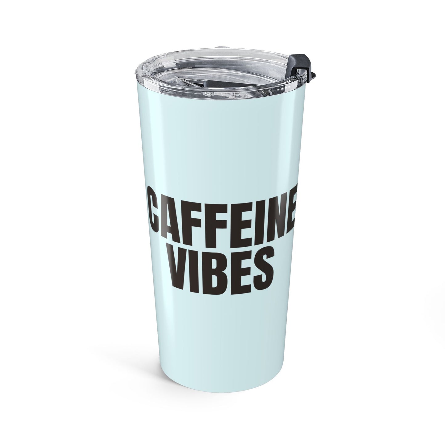 Ocean Blue Caffeine Vibes 20oz Stainless Steel Tumbler | Color Coordinated Collection