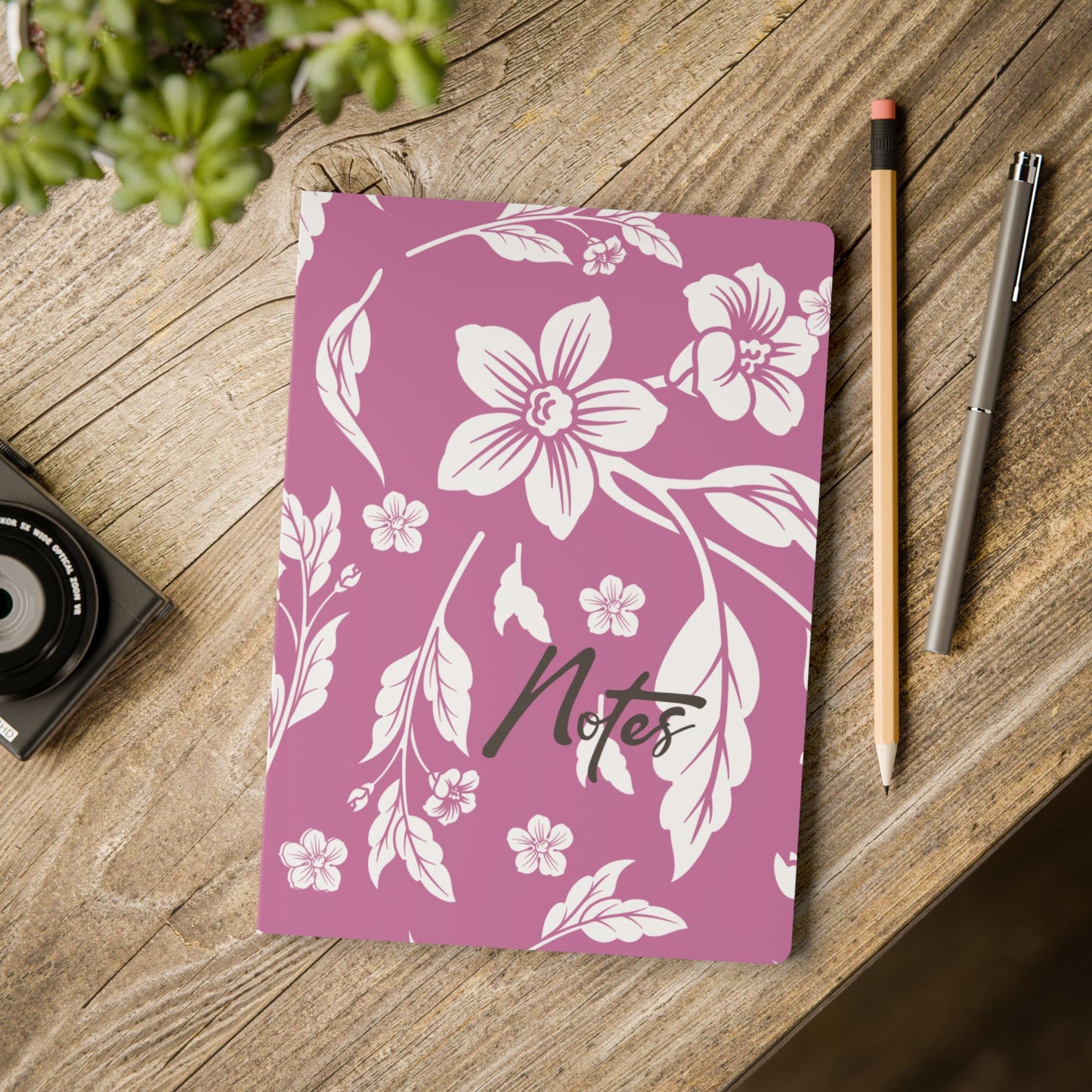 Lilac Wine Floral A5 Lined Journal Coordinated Collection