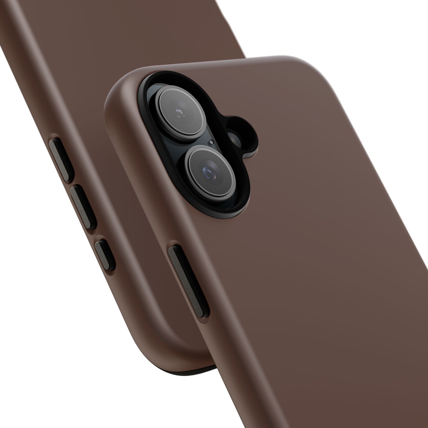 Chocolate Brown Tough Cell Phone Case Matte or Glossy Protective Case iPhone Samsung