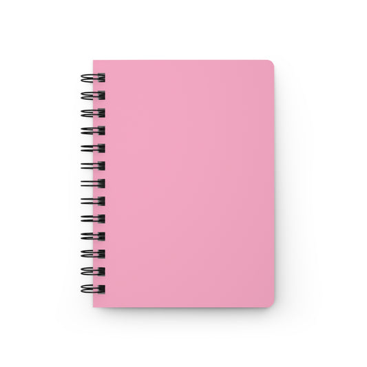 Light Pink Spiral Lined Notebook 150 Page Journal | Coordinated Collection