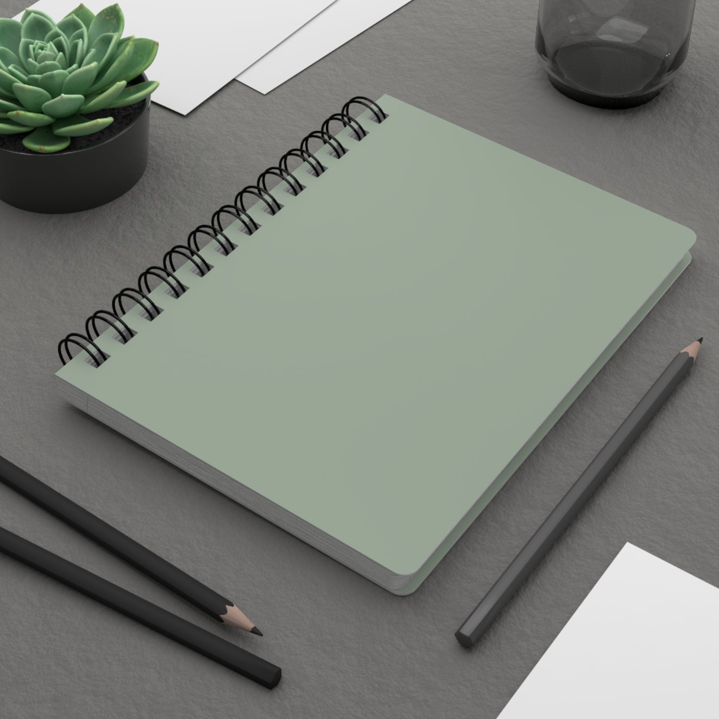 Sage Spiral Lined Notebook 150 Page Journal | Coordinated Collection