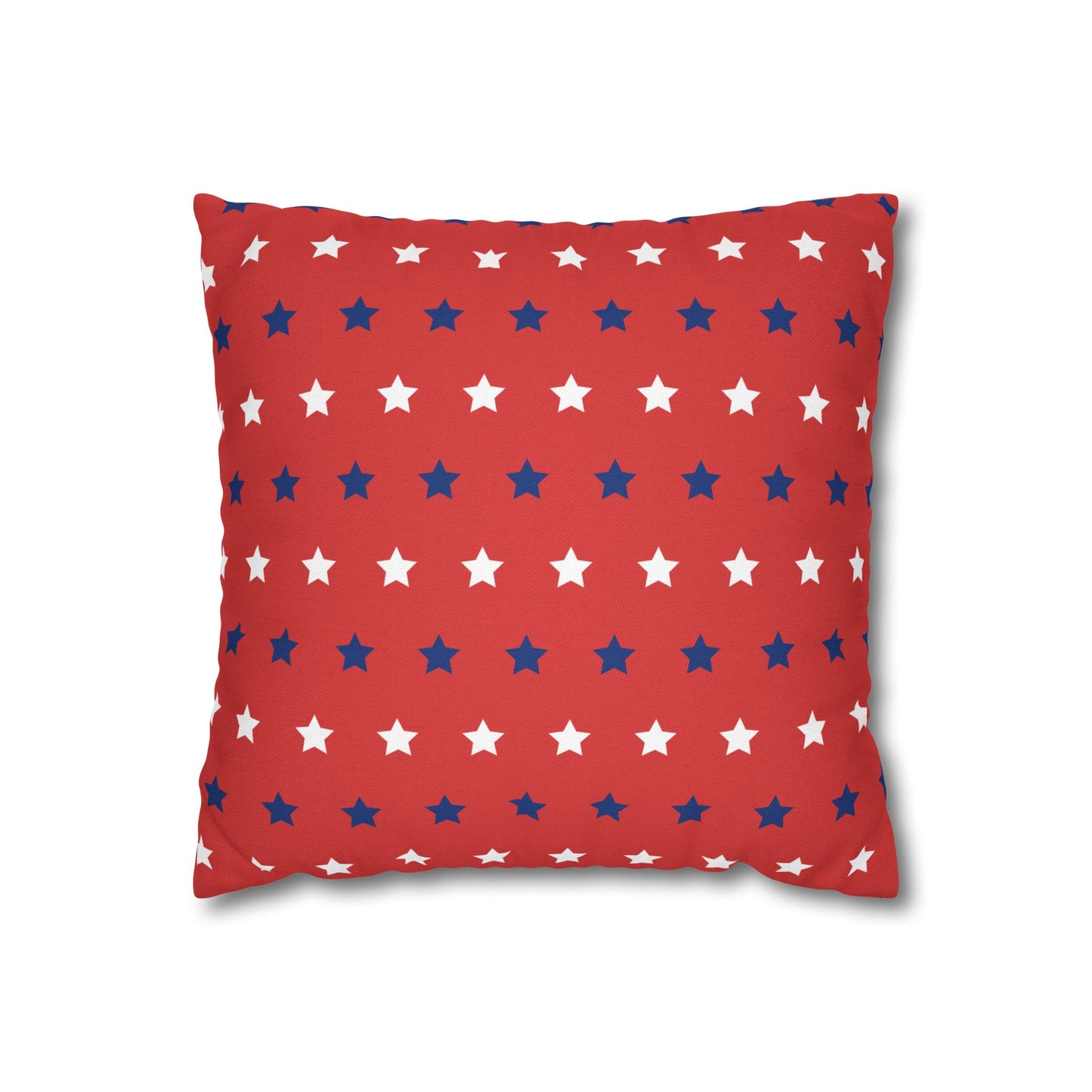 Red, White and Blue Stars Pillow Cover 14x14