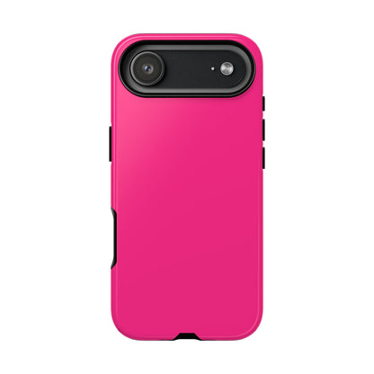 Pink Tough Cell Phone Case Matte or Glossy Protective Case iPhone Samsung