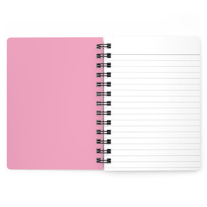 Light Pink Spiral Lined Notebook 150 Page Journal | Coordinated Collection