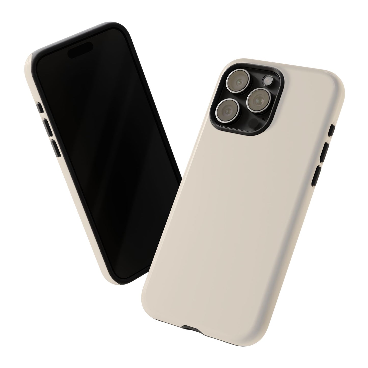 Latte Cream Tough Cell Phone Case Matte or Glossy Protective Case iPhone Samsung