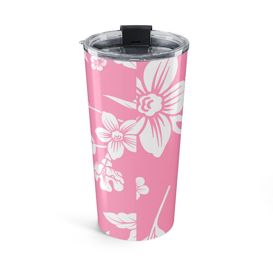 Light Pink Floral 20oz Stainless Steel Tumbler | Coordinated Collection