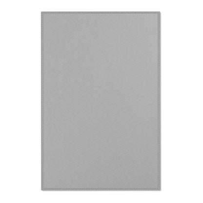 Grayscale 24 x 36 Solid Color Accent Rug Modern Home Decor