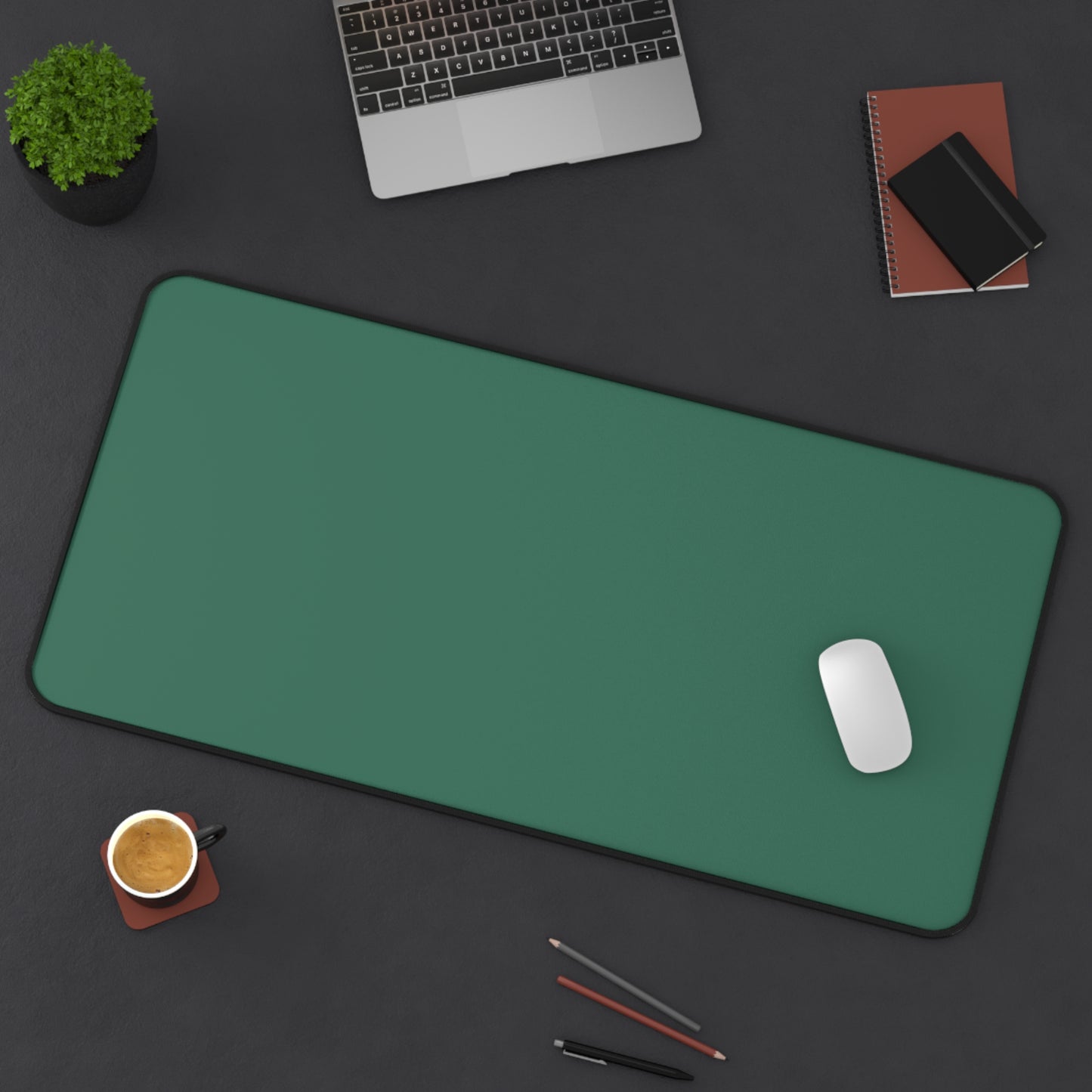 Leaf Green Desk Mat Color Coordinated Collection (12x18, 12x22, 16x32)