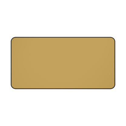 Muted Gold Desk Mat Color Coordinated Collection (12x18, 12x22, 16x32)
