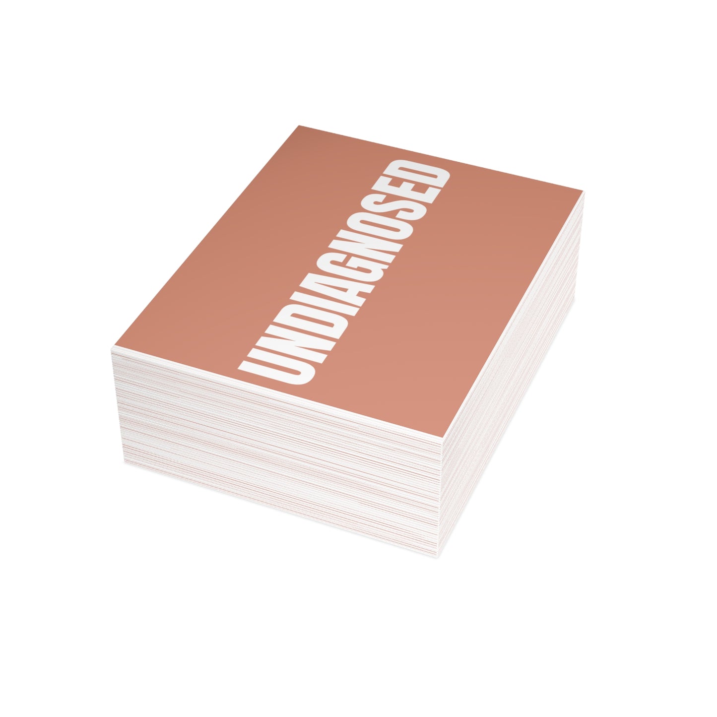 Terracotta Postcard Set Pack of 10, 30 or 50 w/ Envelopes | Coordinated Collection