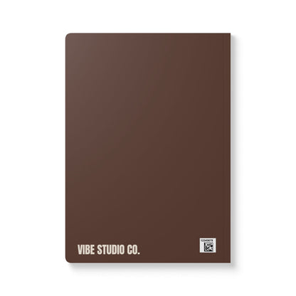 Chocolate Brown Color Coordinated Collection A5 Lined Journal