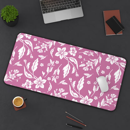 Lilac Wine Floral Desk Pad (12x18, 12x22 or 16x32)