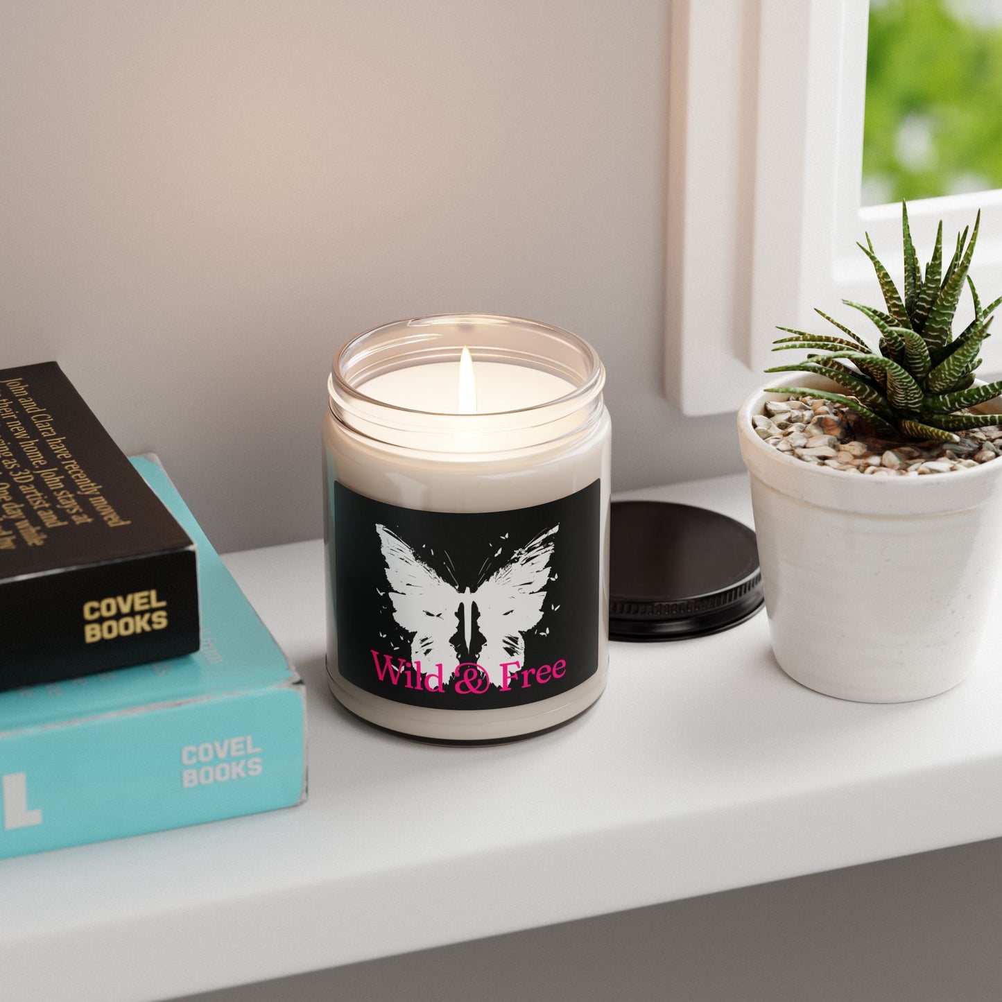 Wild and Free Butterly 9 oz Soy Candle