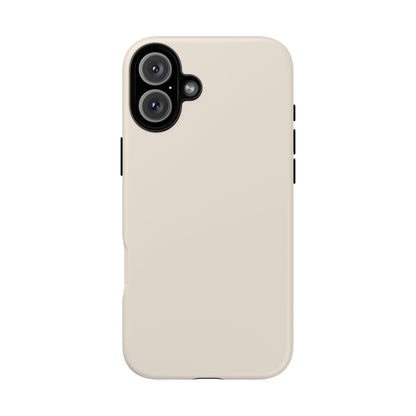 Latte Cream Tough Cell Phone Case Matte or Glossy Protective Case iPhone Samsung