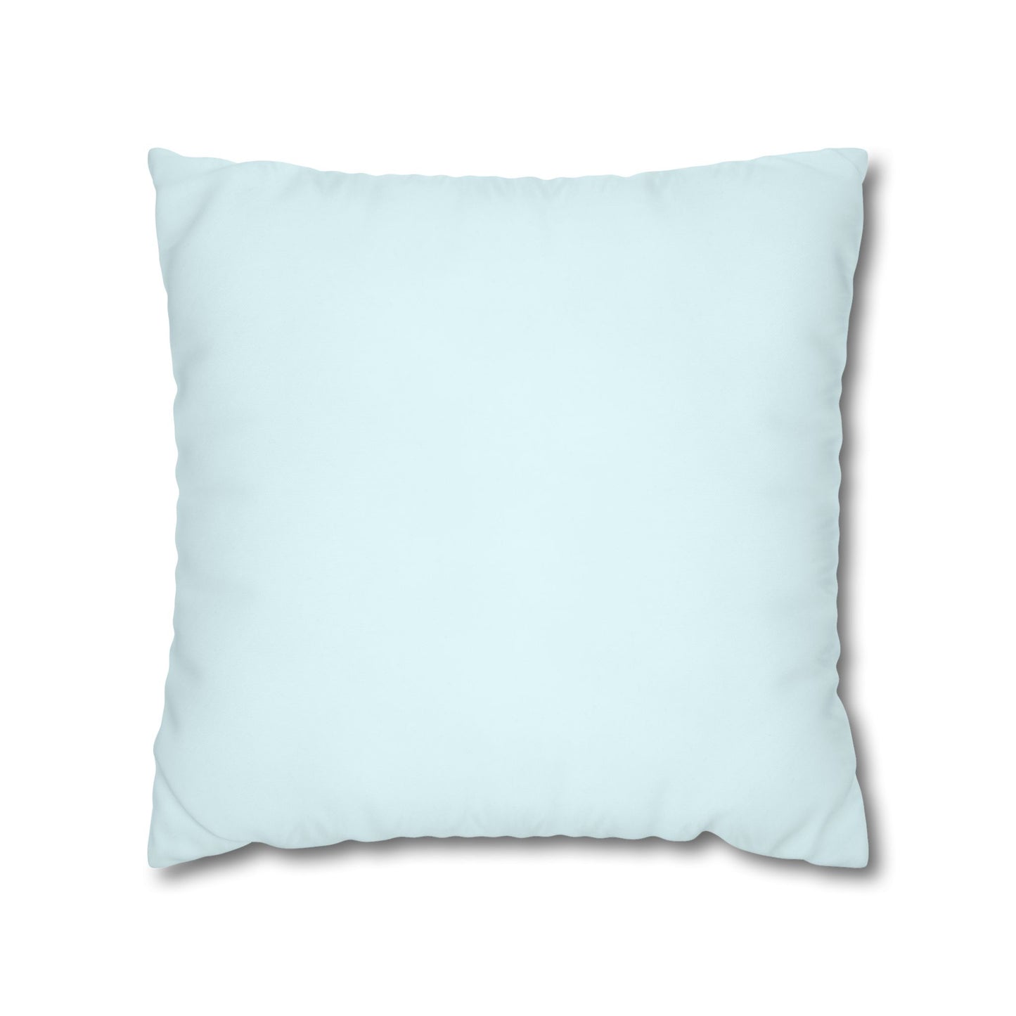 Ocean Blue Canvas Pillow Cover 20x20