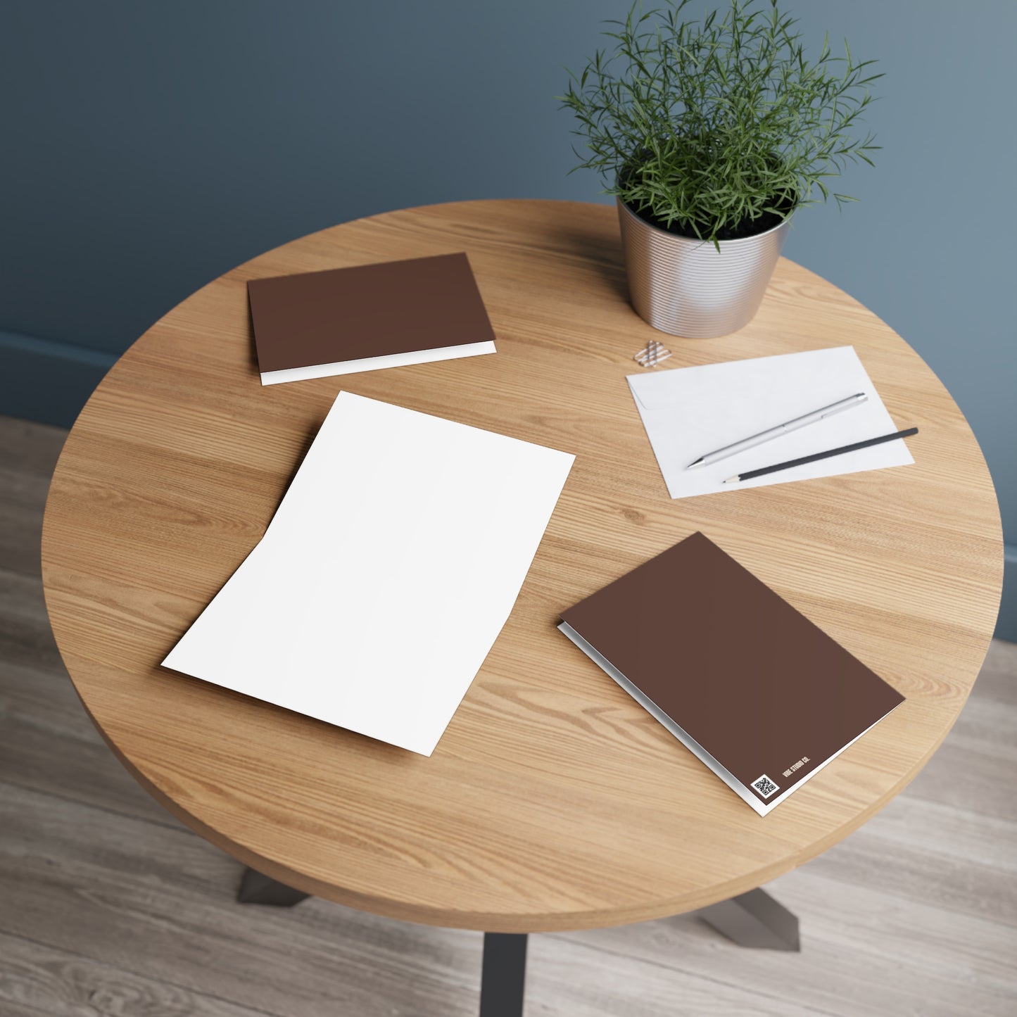 Chocolate Brown Note Card Color Coordinated Collection