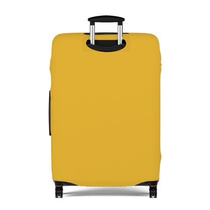 Honey Yellow Luggage Cover Travel Suitcase Cover Protective Stretch Cover