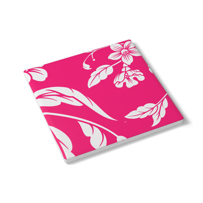 Pink Floral Ceramic Coaster Coordinated Collection