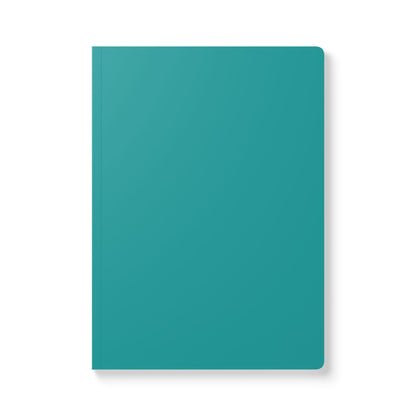 Deep Aqua Color Coordinated Collection A5 Lined Journal