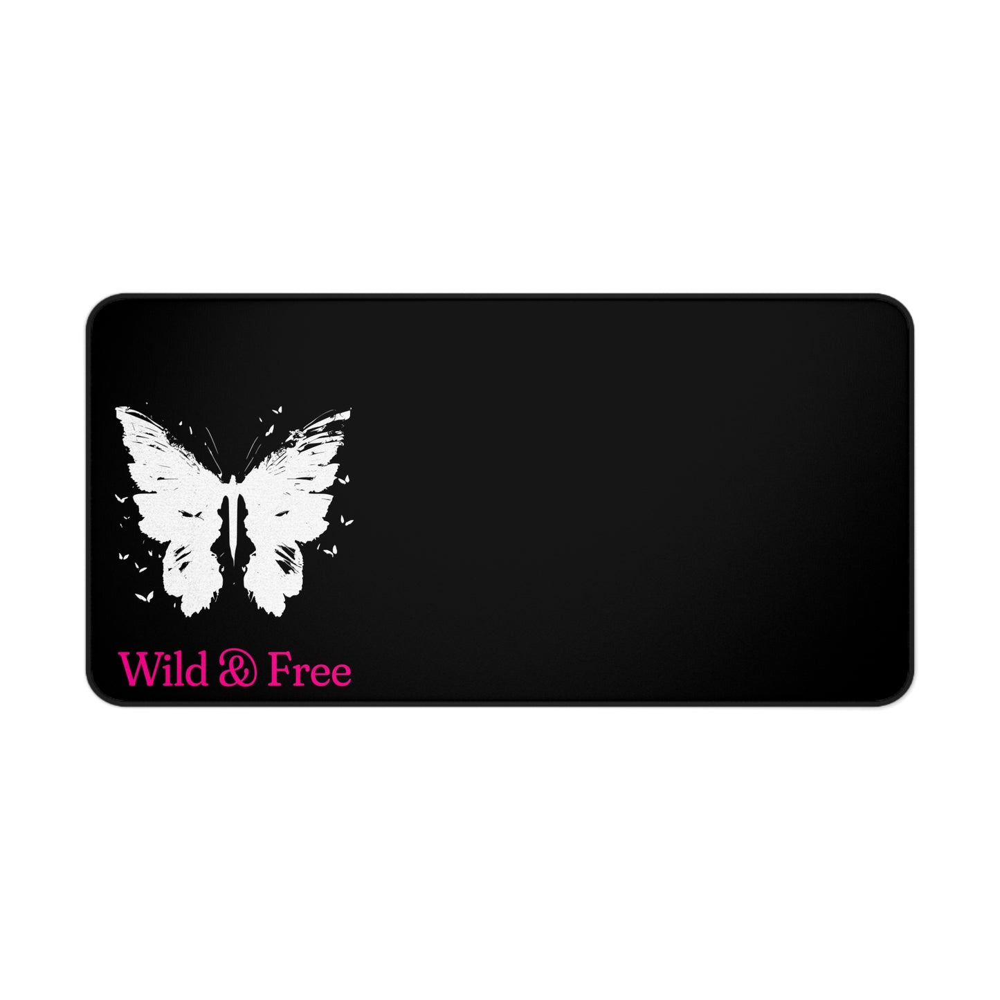 Wild & Free Butterfly Desk Pad