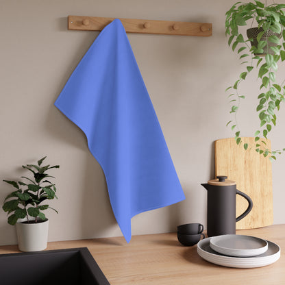 Periwinkle Cotton Twill Tea Towel 18 x 30