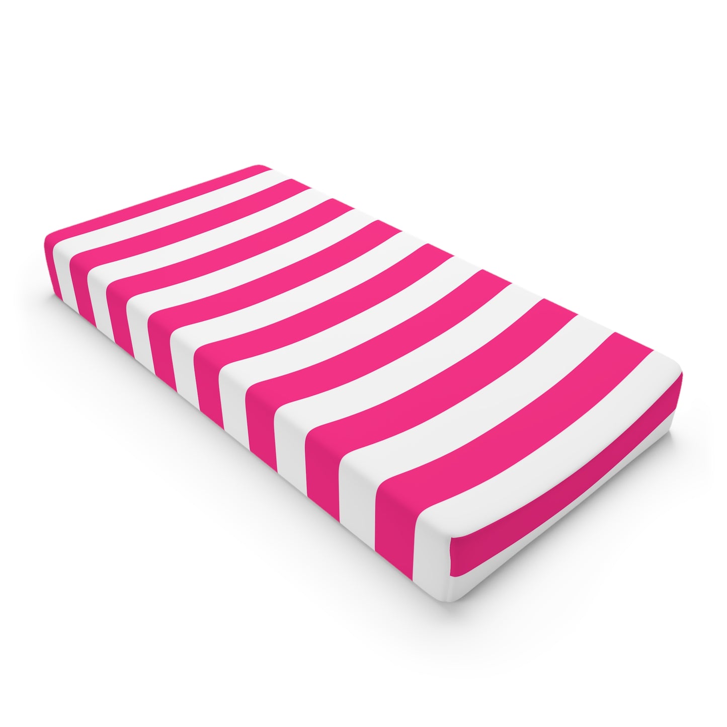 Pink Stripe Baby Changing Pad Cover Nursery Changing Pad Cover