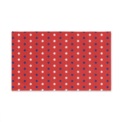 Red, White and Blue Stars Hand Towel Patriotic Bathroom Hand Towel