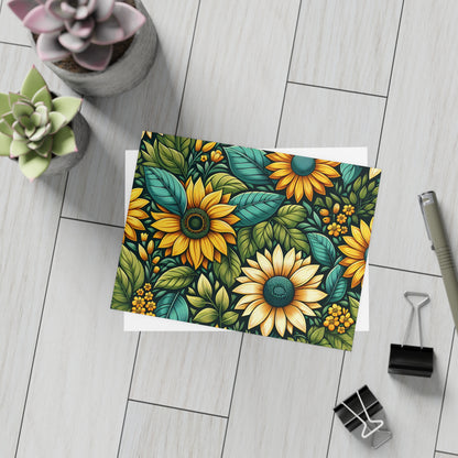 Sunflower Grove Postcards