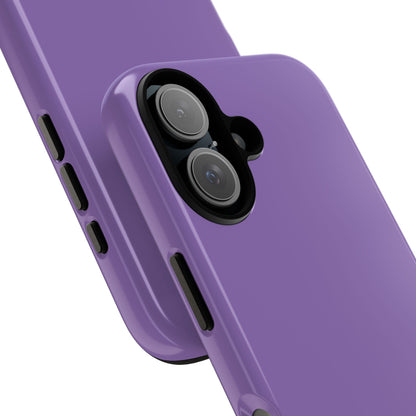 Purple Tough Cell Phone Case Matte or Glossy Protective Case iPhone Samsung
