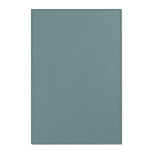 Dusty Blue Rug 24 x 36 Solid Color Accent Rug Modern Home Decor