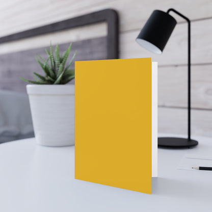Honey Yellow Note Card Color Coordinated Collection
