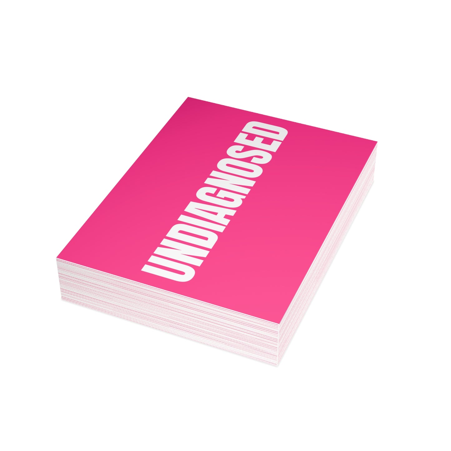 Pink Postcard Set Pack of 10, 30 or 50 w/ Envelopes | Coordinated Collection