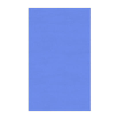 Periwinkle Cotton Twill Tea Towel 18 x 30