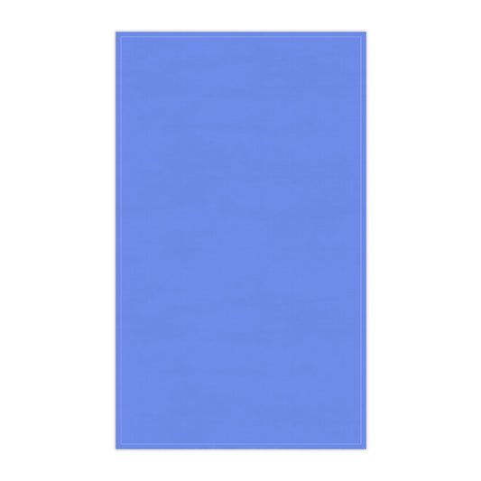 Periwinkle Cotton Twill Tea Towel 18 x 30