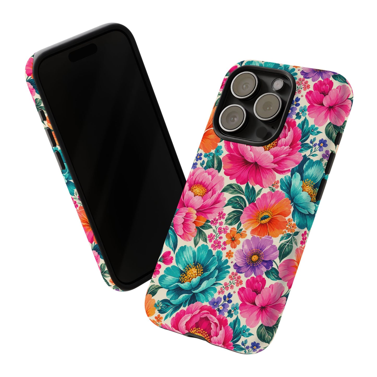 Dreamy Floral Tough Phone Case iPhone Samsung Floral Phone Cover