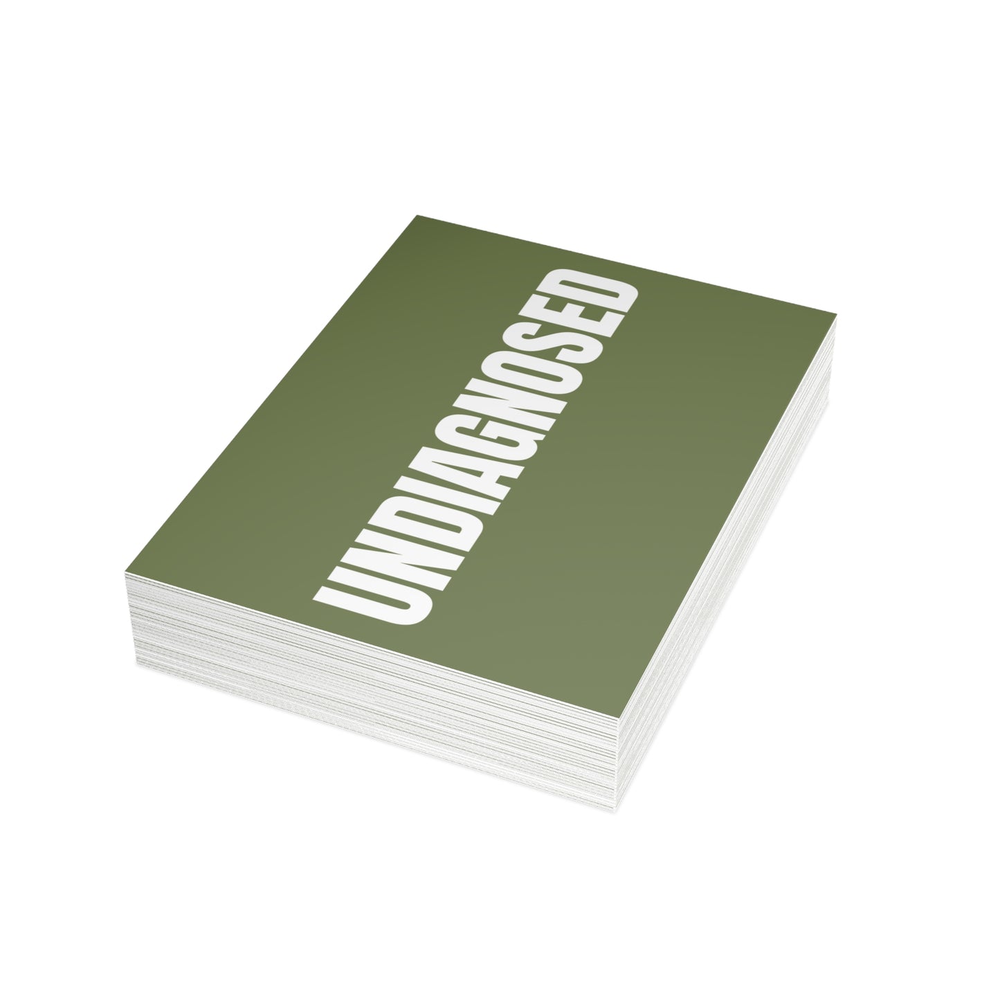 Olive Postcard Set Pack of 10, 30 or 50 w/ Envelopes | Coordinated Collection