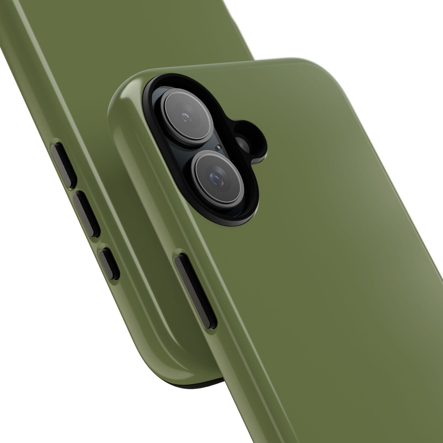 Olive Tough Cell Phone Case Matte or Glossy Protective Case iPhone Samsung