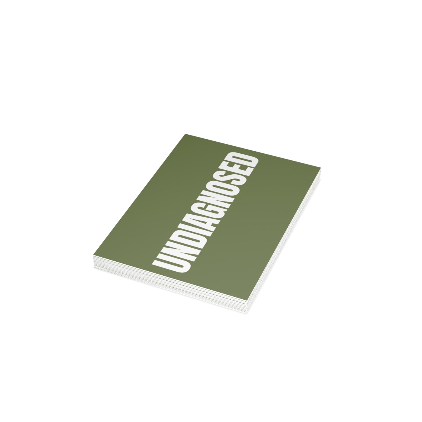 Olive Postcard Set Pack of 10, 30 or 50 w/ Envelopes | Coordinated Collection