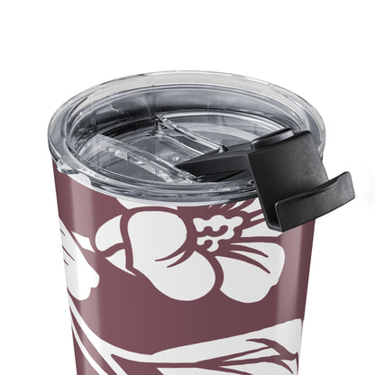 Mauve Floral 20oz Stainless Steel Tumbler | Coordinated Collection