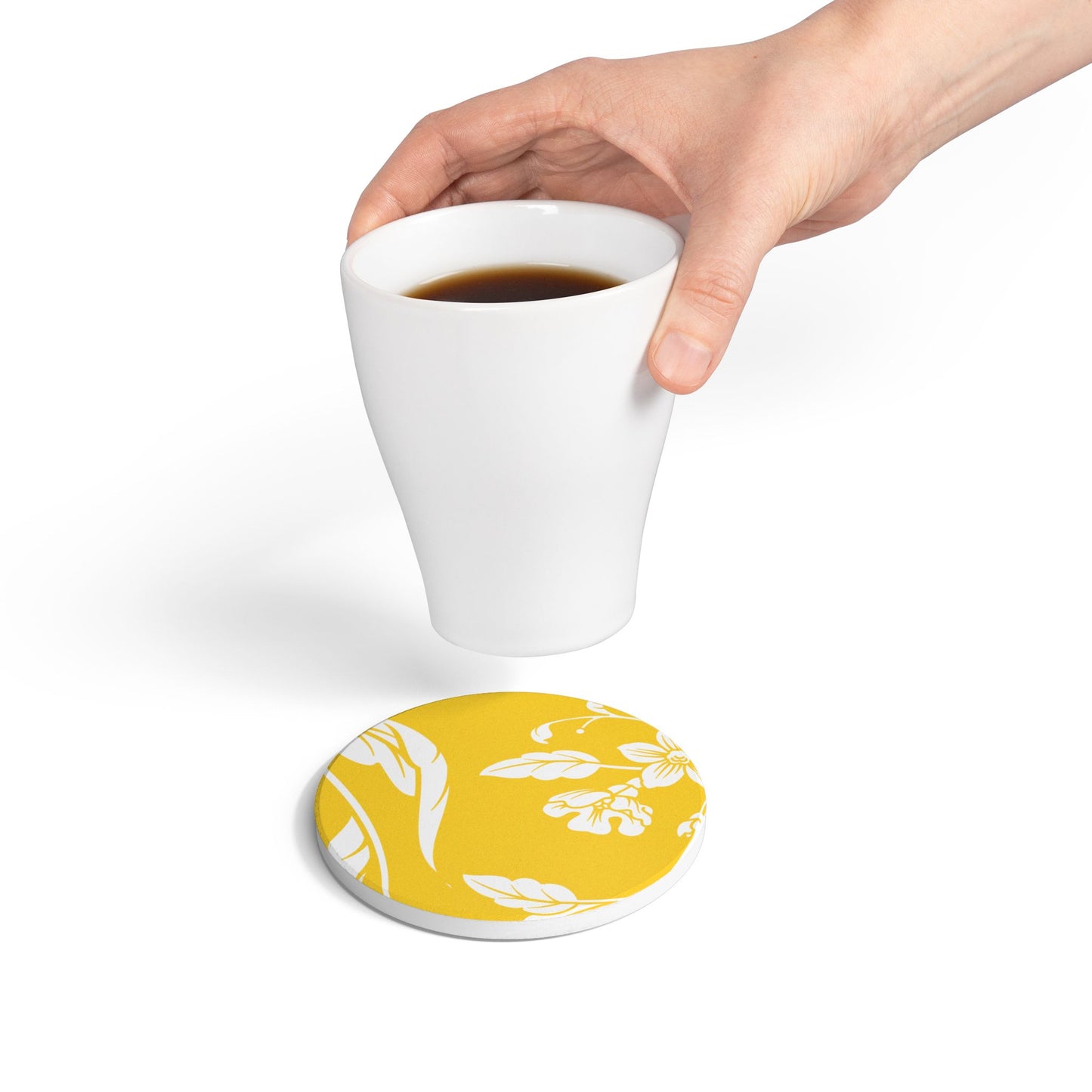 Mango Dreams Floral Ceramic Coaster Coordinated Collection