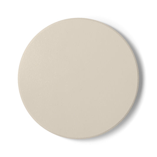 Latte Cream Ceramic Coaster Round or Square | Coordinated Collection