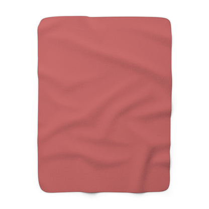 Red Autumns Sherpa Fleece Blanket Cozy Plush Throw 3 Sizes Soft Warm Blanket
