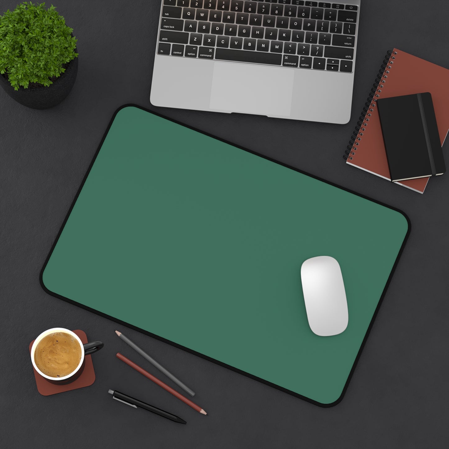 Leaf Green Desk Mat Color Coordinated Collection (12x18, 12x22, 16x32)