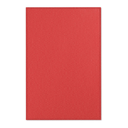 True Red Rug 24 x 36 Solid Color Accent Rug Modern Home Decor