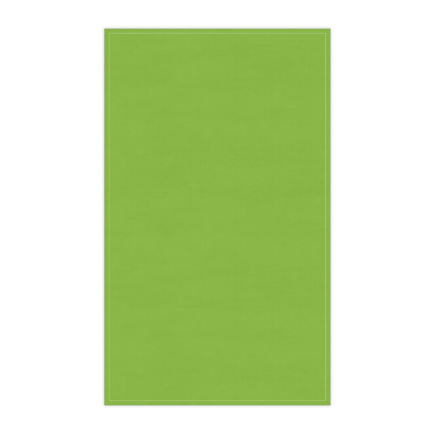 Muted Lime Cotton Twill Tea Towel 18 x 30