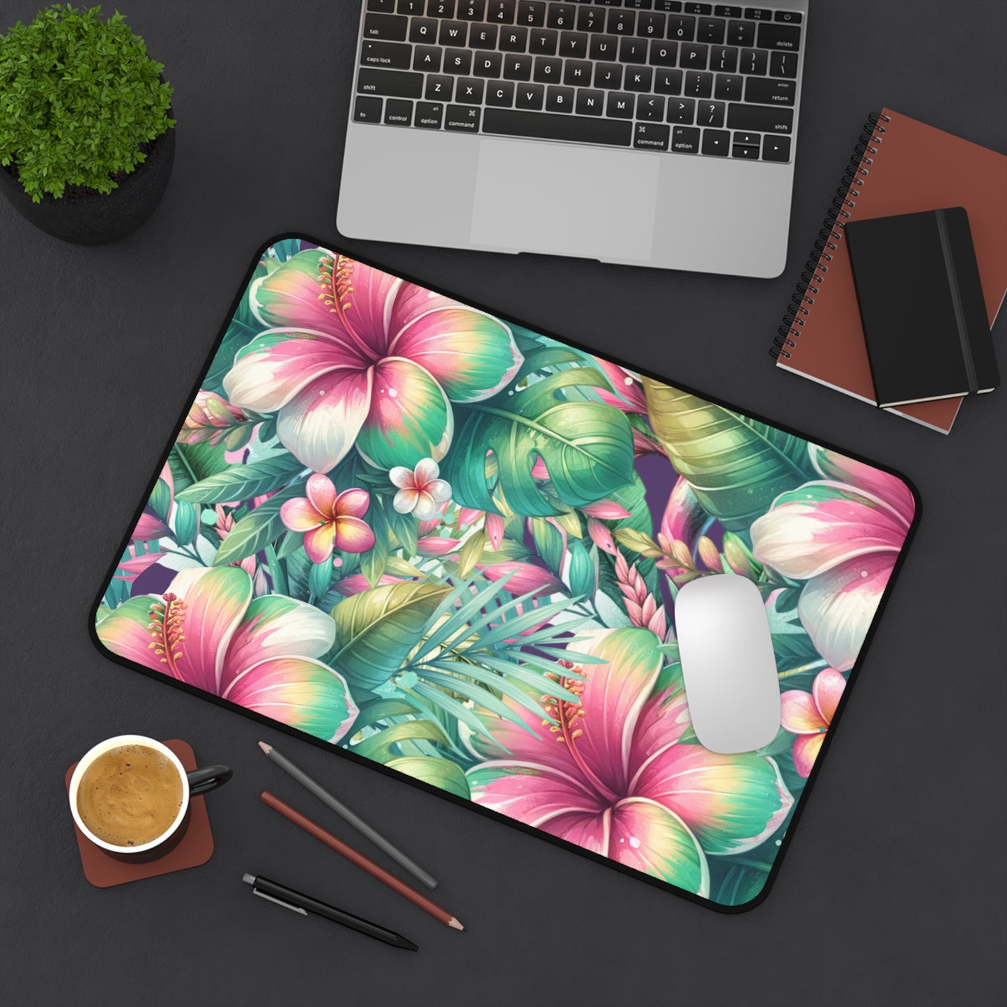 Paradise in Full Bloom Desk Pad (12x18, 12x22, 16x32)