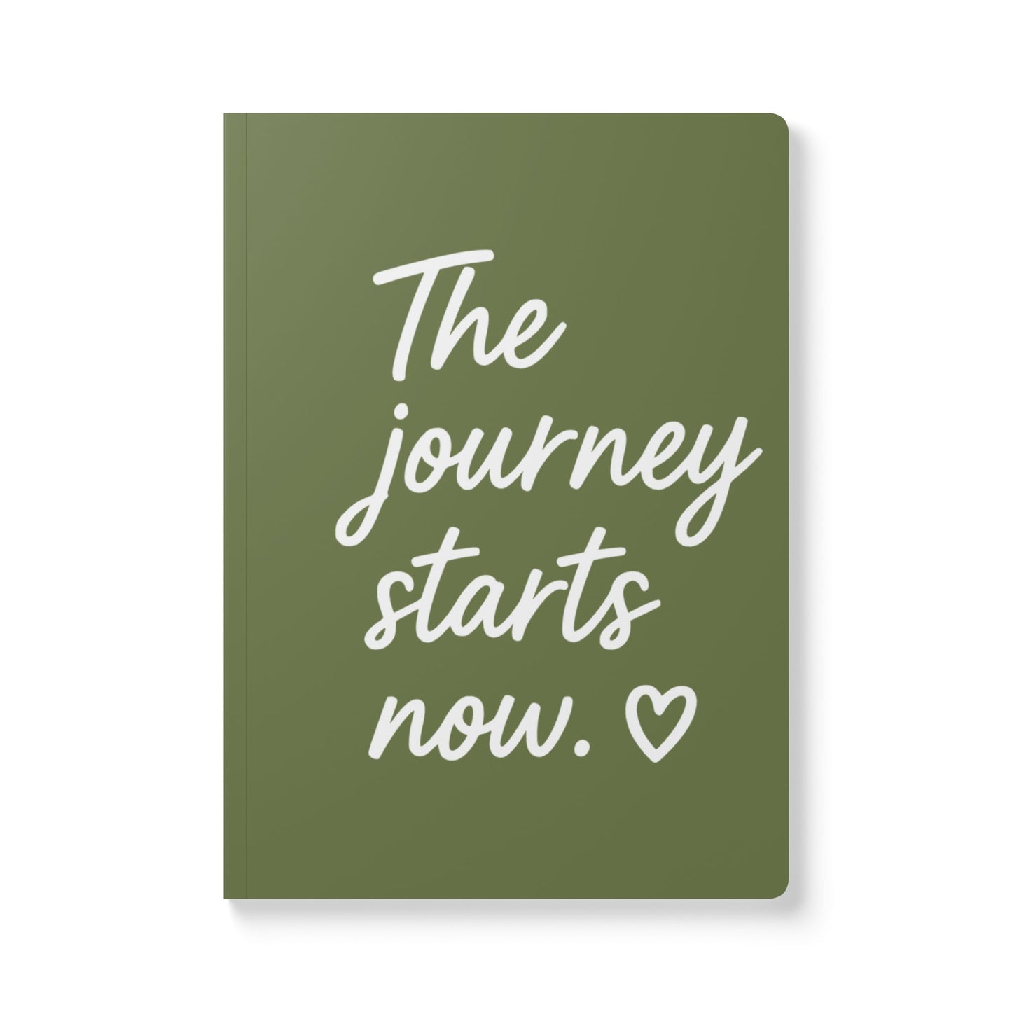 Olive The Journey Starts Now A5 Lined Journal