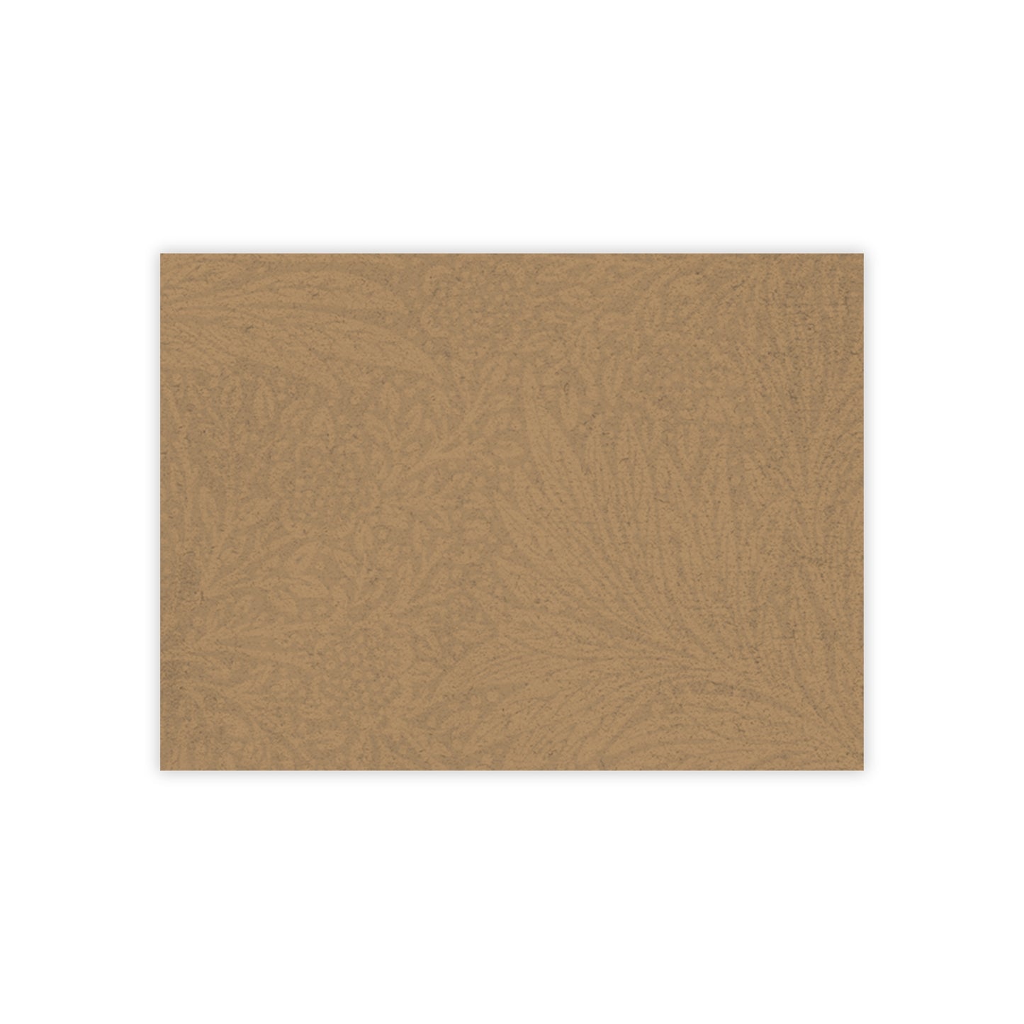 Saddle Tan Floral Weave Sticky Notes Botanical Floral Post It Notes (7 Sizes)